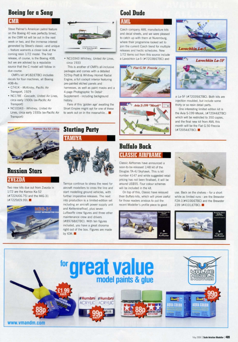 Scale Aviation Modeller International 2008-05